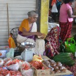 Sur le marché de Trincomalee