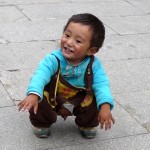 Rencontre sur le Barkhor à Lassha - Tibet