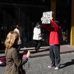 Distributeur de bisous à Buenos Aires - Argentine