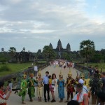 Folklore à Angkor Vat