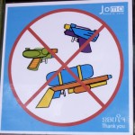 Pistolets à eau interdits hors fête du Sonkran - Laos