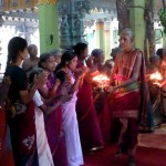 Cérémonie au temple Tellipalai