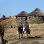 « Blanket » de Basotho sauce cagoule…