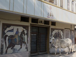 Façade de la guesthouse