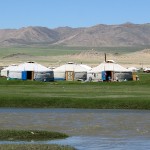 Yourtes … à Khovd-Altaï-