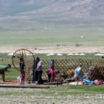 Yourtes … à Khovd-Altaï-