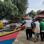 Pêcheurs à Sumatra Ouest