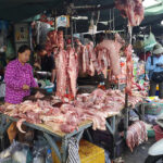 Un marché au Cambodge