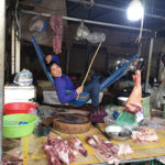 Vendeurs en hamac