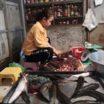 Un marché au Cambodge