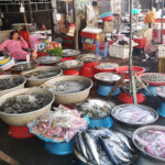 Un marché au Cambodge