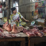 Un marché au Cambodge