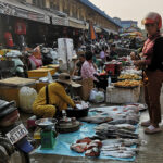 Un marché au Cambodge