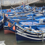 Barques bleues