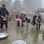 Jeux sous la pluie