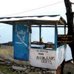 Un petit resto sur le tour des Anapurna - Népal