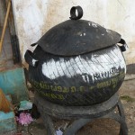 Pneus pour poubelles vietnamiennes