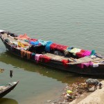 Sur le Gange à Varanasi - Inde