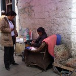 "Dame pipi" à Lassha -Tibet