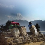 La pose des Sherpas - Népal