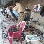 Salle d'attente d'un barbier à Cao Bang