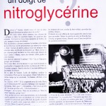 Vous reprendrez bien un doigt de nitroglycérine?