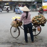 Vente ambulante à Hanoi - Viet Nam