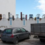 Sur un parking à Hergla -Tunisie