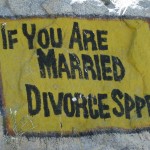 Si tu es marié, divorce de la vitesse!