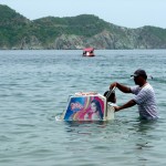 A la plage de Taganga - Colombie