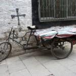 Tricycle à Lassha - Tibet